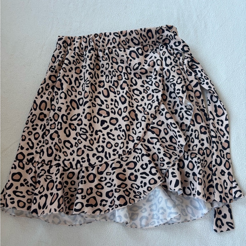 cheetah print skirt